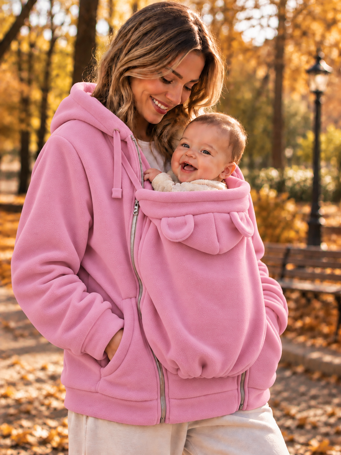 Seventh Fabric Anne & Bebek Hoodie™ | Birlikte Sıcacık 🤎